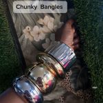 🌈 Trendy Bohemian Resin Bamboo Bracelet | Colorful Jelly Chunky Tube Bead Acrylic Elastic Bangle for Women – 2025 Style