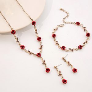 Elegant Rose Jewelry For Women